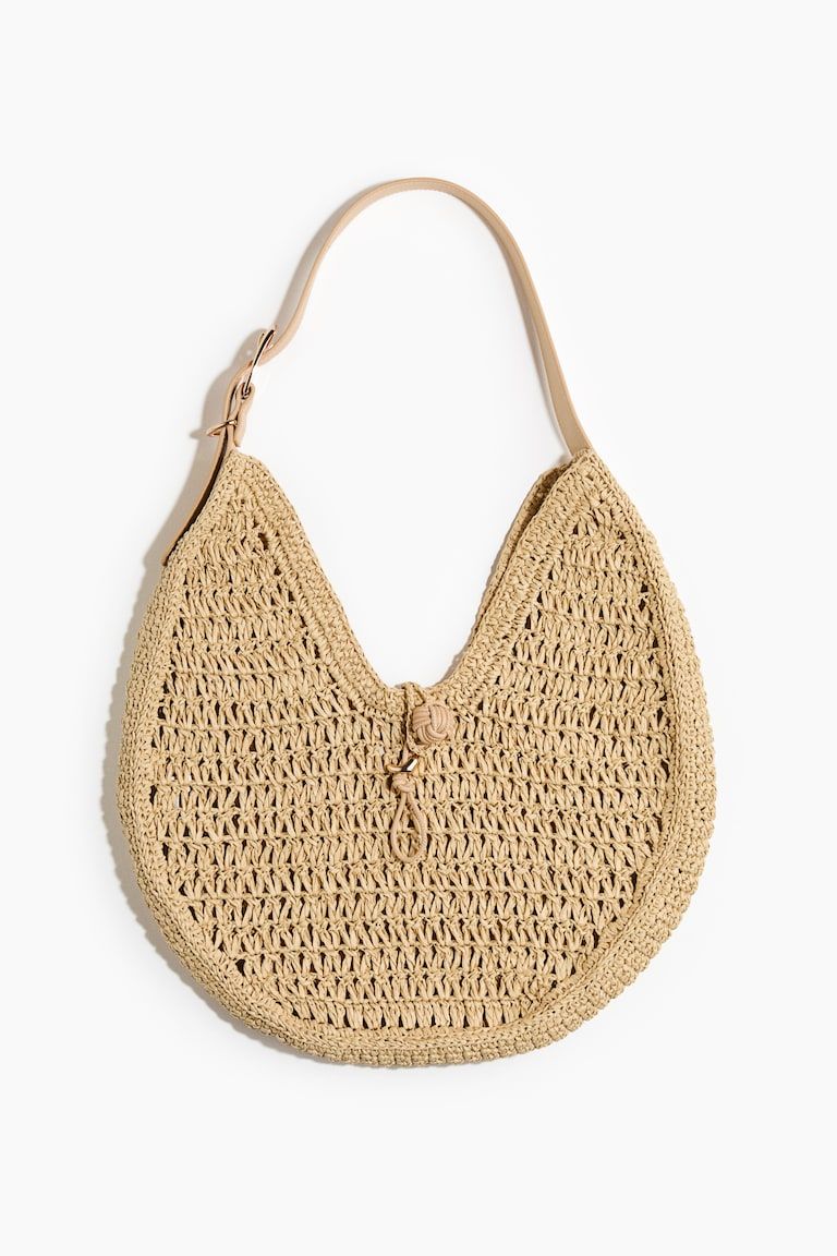 Straw Shoulder Bag