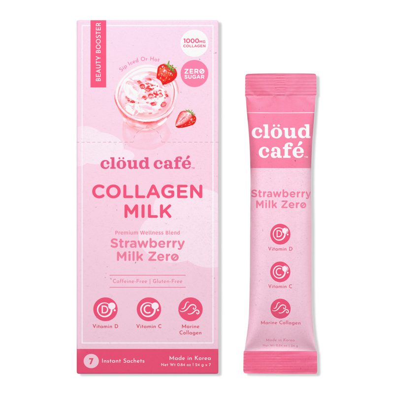 Strawberry Milk Zero Collagen-Infused Beauty Booster