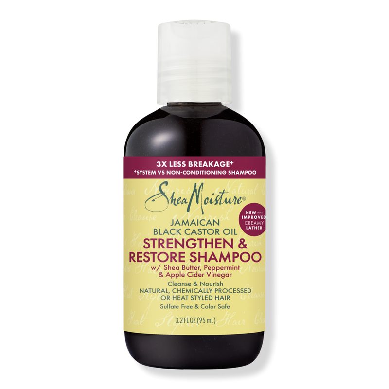 Strengthen and Restore 100% Pure Jamaican Black Castor Oil Shampoo - 3.2 oz