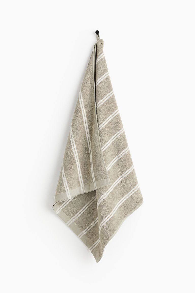 Striped Bath Towel