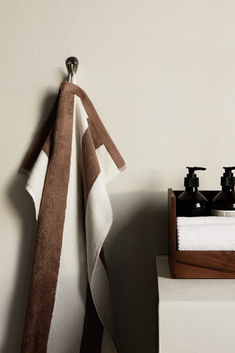 Striped Hand Towel