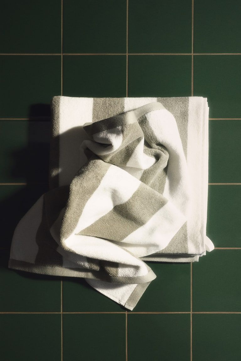 Striped Hand Towel