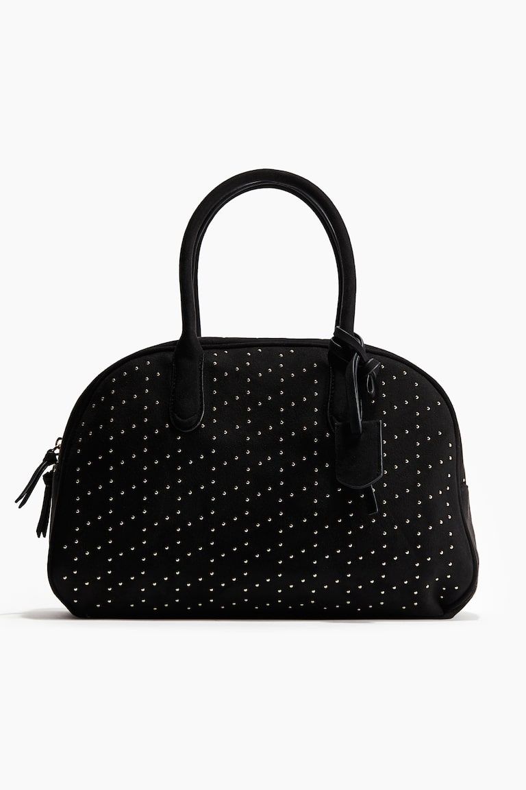 Studded Bowler Bag