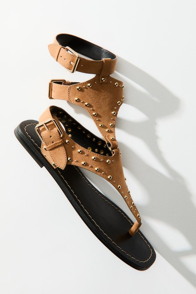 Studded Sandals