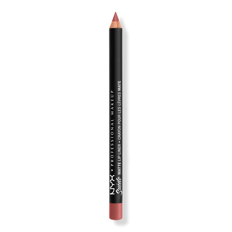 Suede Matte Lip Liner Velvet Soft Vegan Lip Pencil - Brunch Me