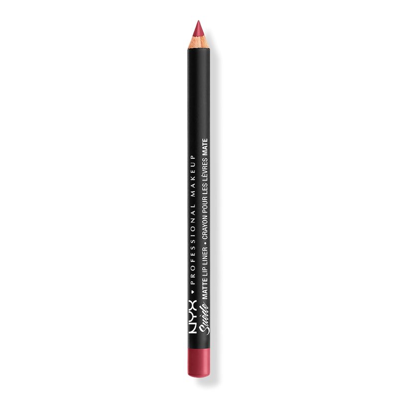 Suede Matte Lip Liner Velvet Soft Vegan Lip Pencil - Cherry Skies