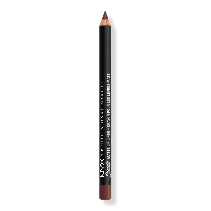 Suede Matte Lip Liner Velvet Soft Vegan Lip Pencil - Cold Brew