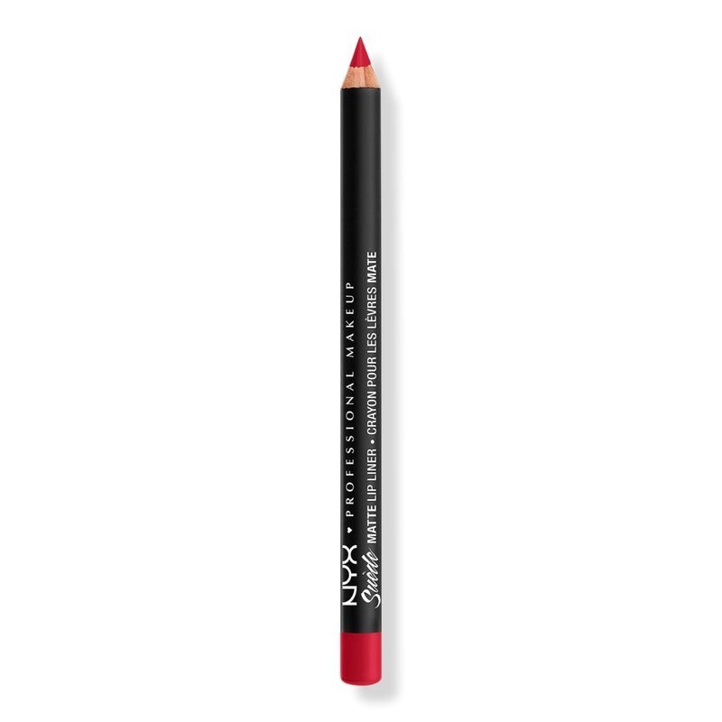 Suede Matte Lip Liner Velvet Soft Vegan Lip Pencil - Spicy