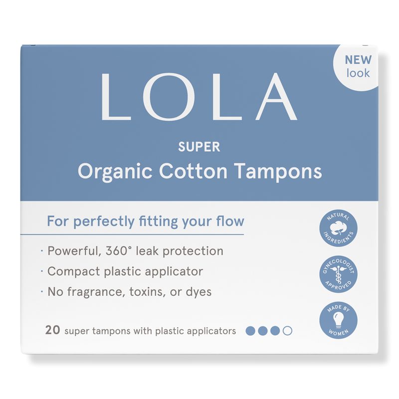 Super Organic Cotton Tampons