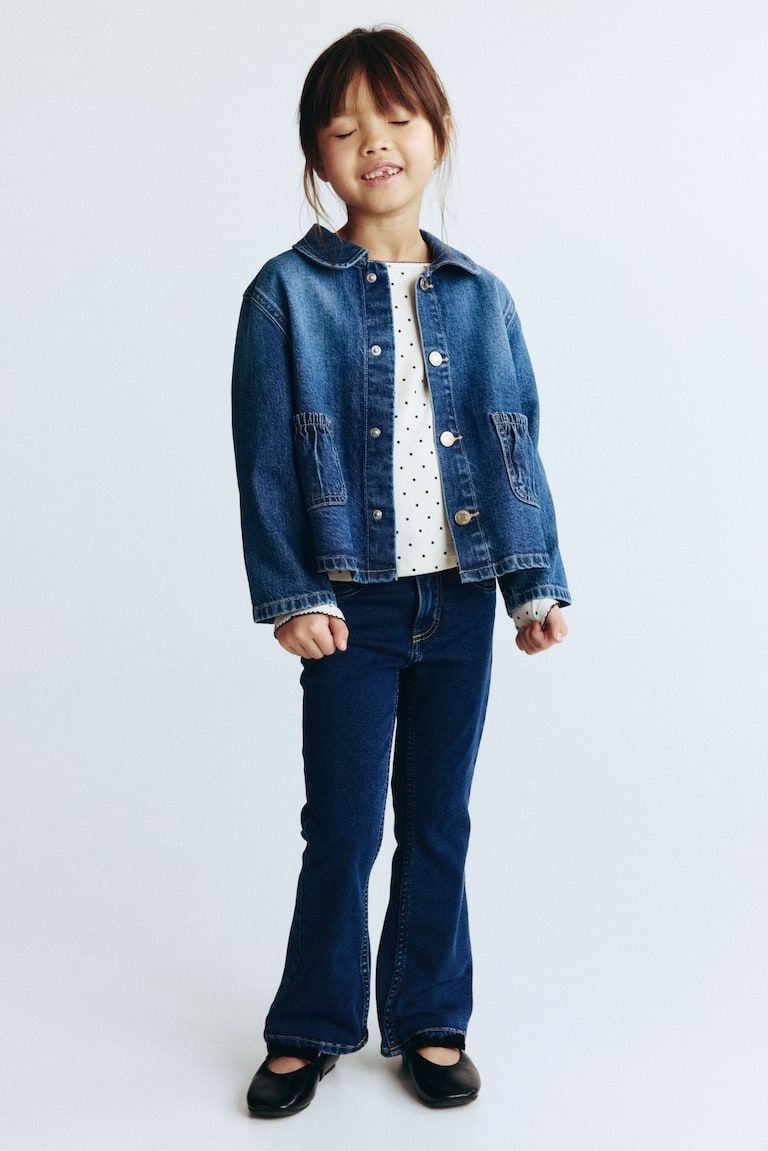 Super Soft Flared Leg Jeans