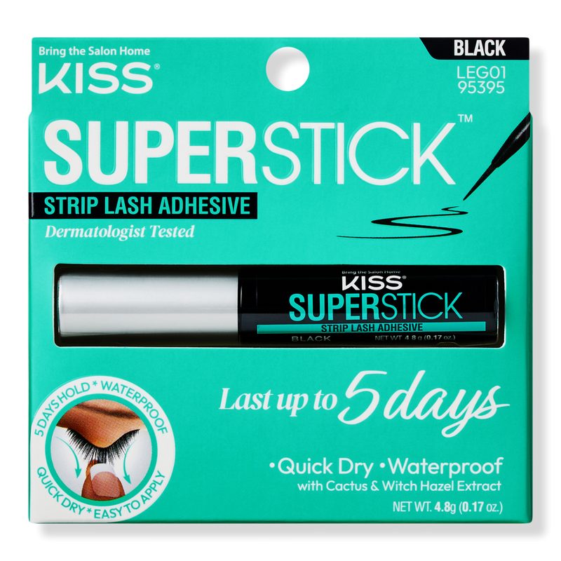 Super Stick 5-Day Extended Wear Strip Lash Adhesive - Black