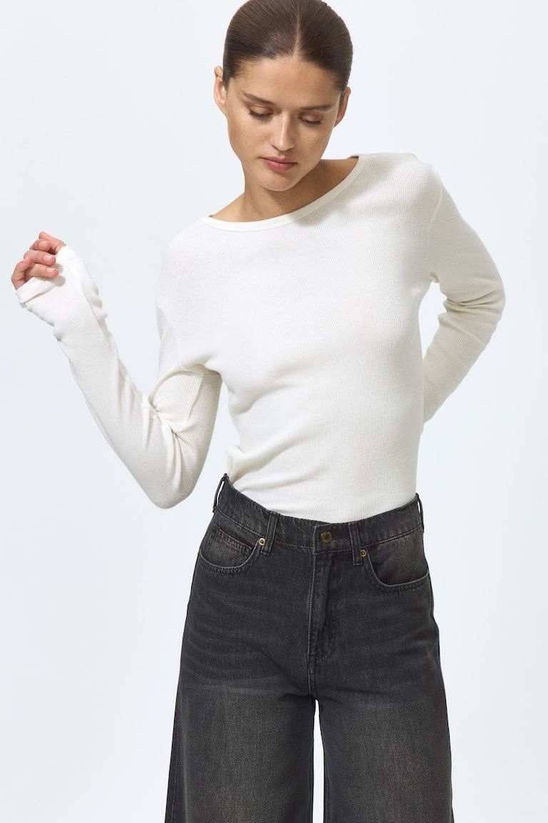 Super Wide High Waist Jeans
