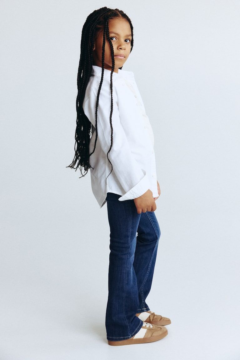 Superstretch Flared Leg Jeans
