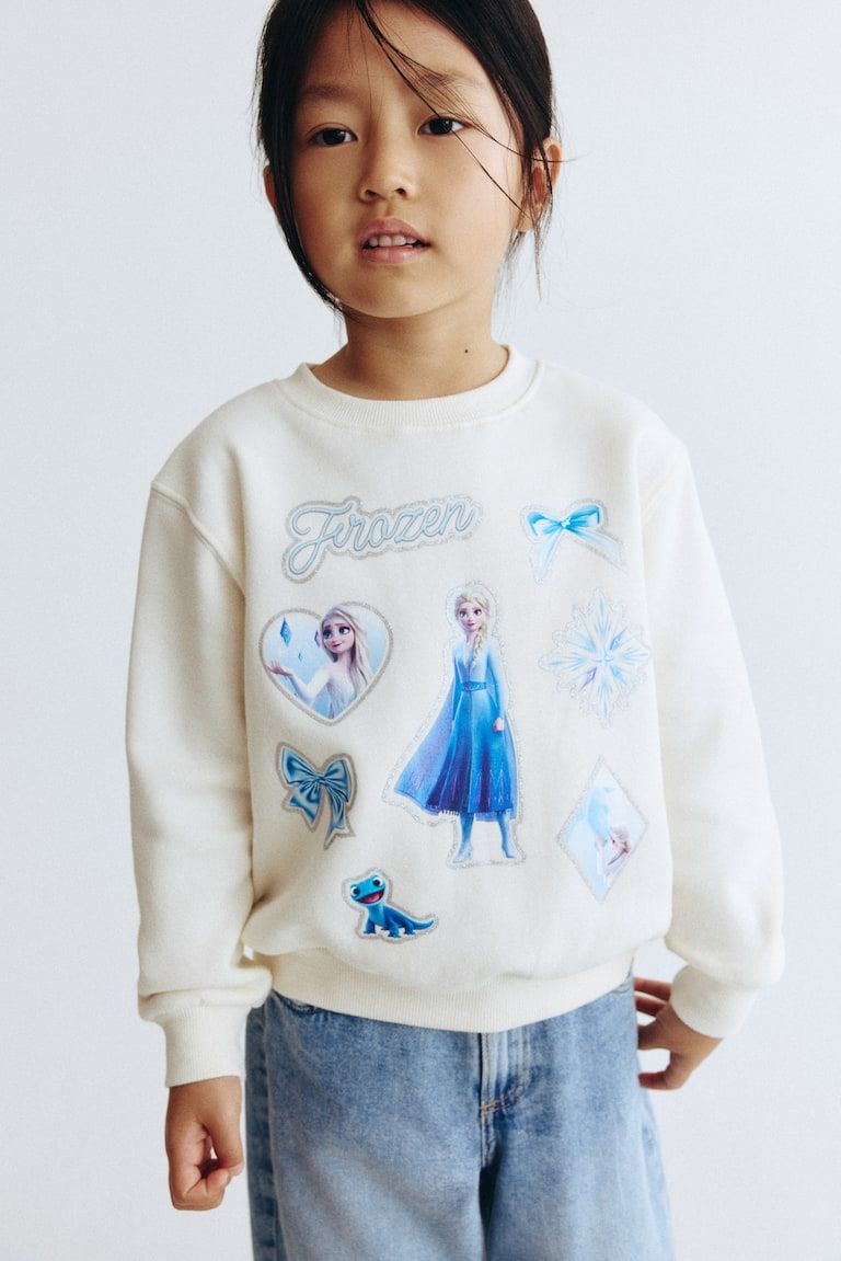 Sweatshirt with Motif