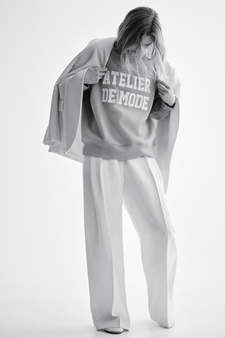 Sweatshirt with Motif