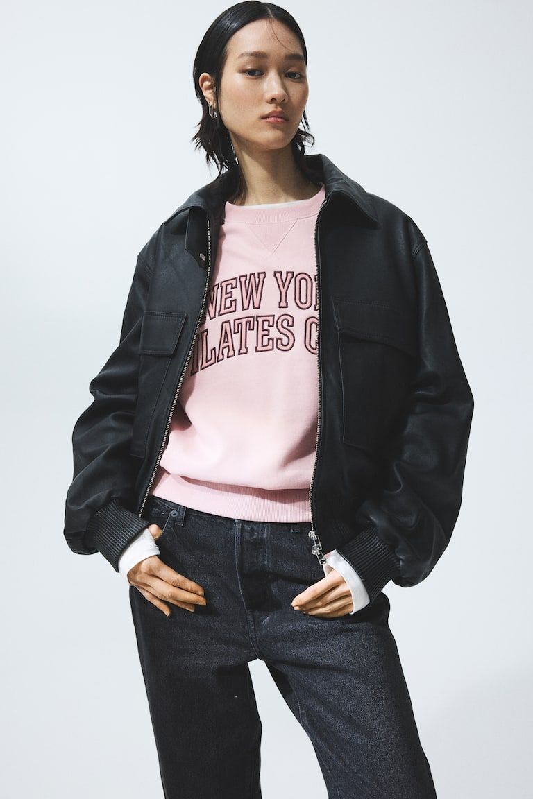 Sweatshirt with Motif