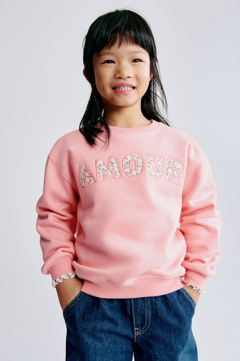 Sweatshirt with Motif