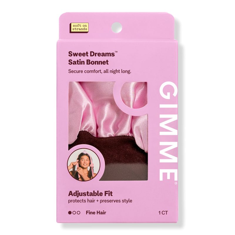 Sweet Dreams Satin Sleep Bonnet - Fine Hair