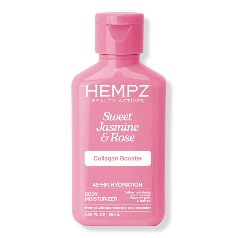 Sweet Jasmine & Rose Body Moisturizer with Collagen Booster - 2.25 oz