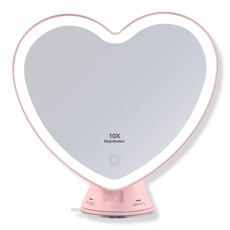 Sweetheart 10x Magnified LED Mirror