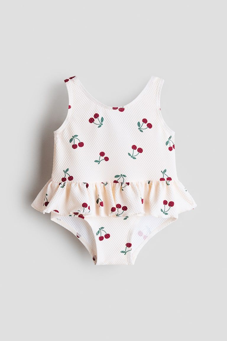 Swimsuit with Flounce