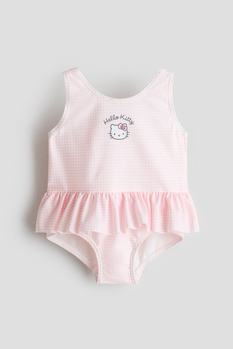 Swimsuit with Flounces