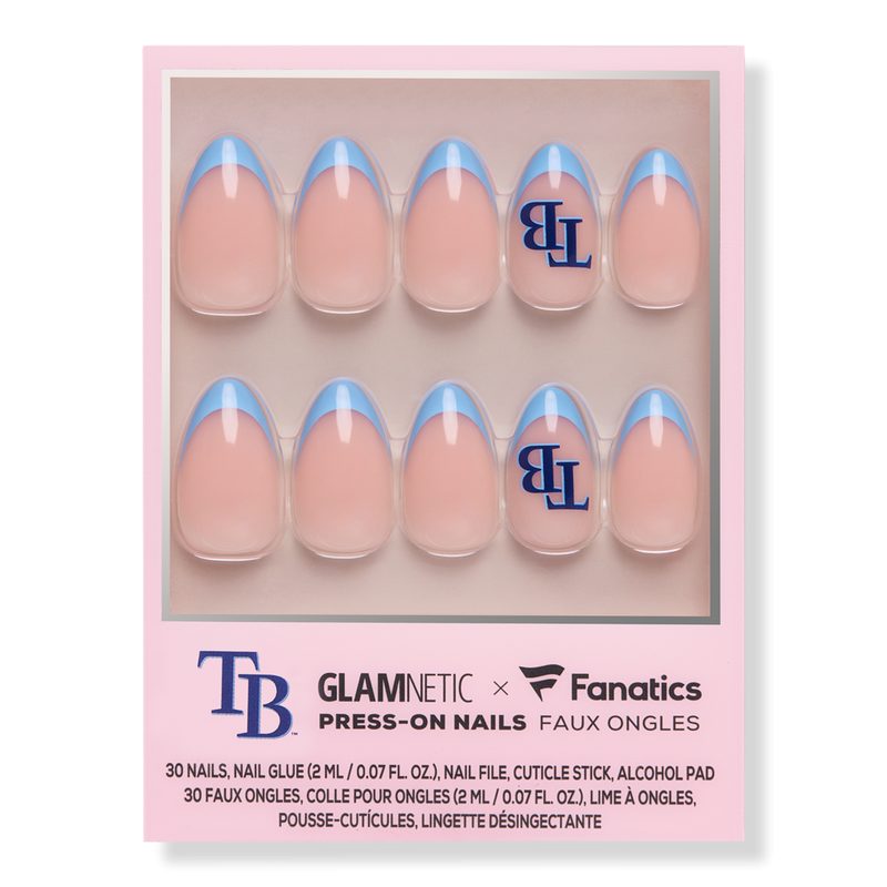 Tampa Bay Rays Press-On Nails - Tampa Bay Rays