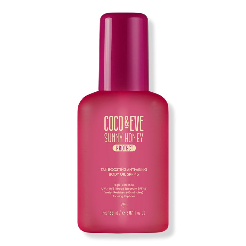 Tan Boosting Anti-Aging Body Oil SPF45
