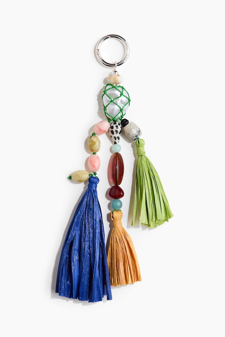 Tasseled Bag Charm