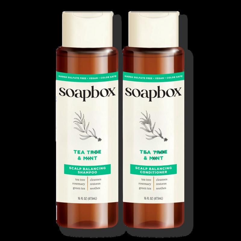 Tea Tree Shampoo & Conditioner Duo - 16 oz