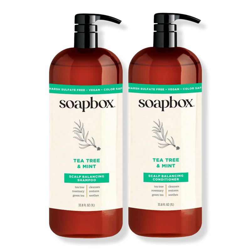 Tea Tree Shampoo & Conditioner Duo - 33.8 oz