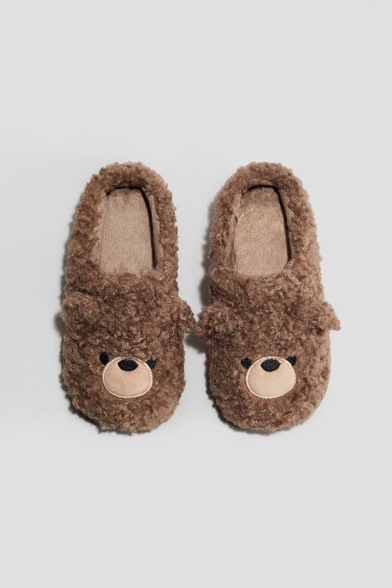 Teddy Fleece Slippers