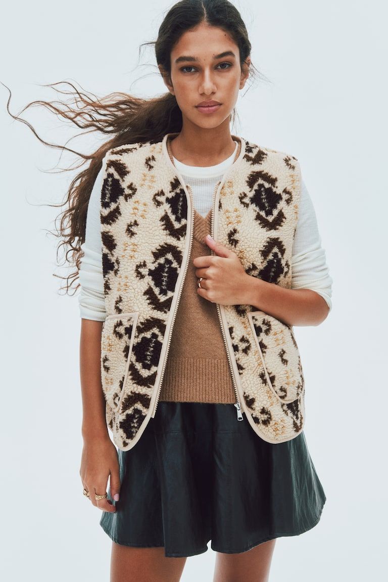 Teddy Fleece Vest