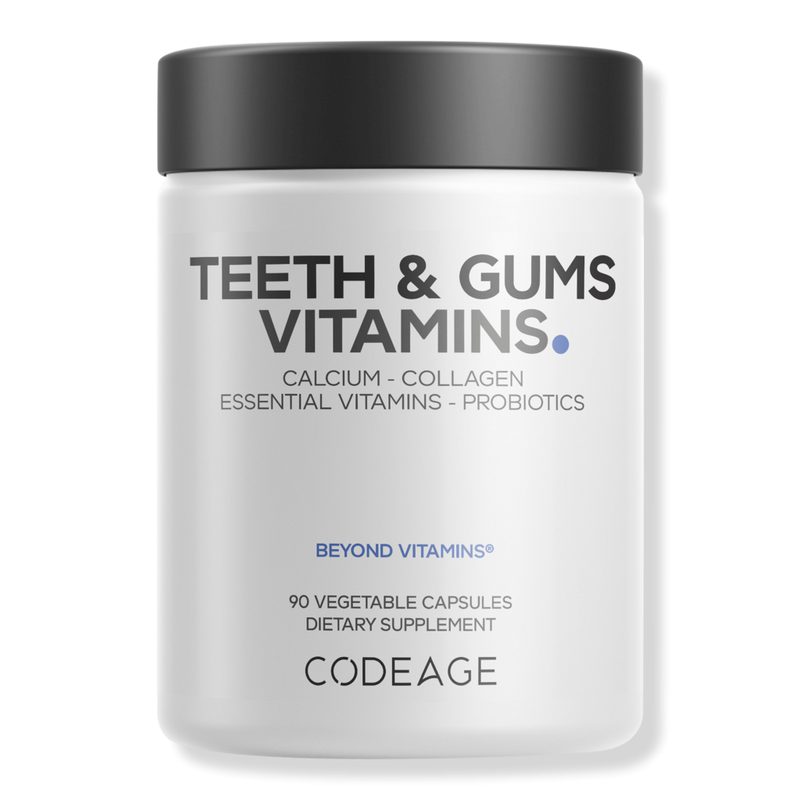 Teeth & Gums Vitamins with Oral Probiotics & Collagen