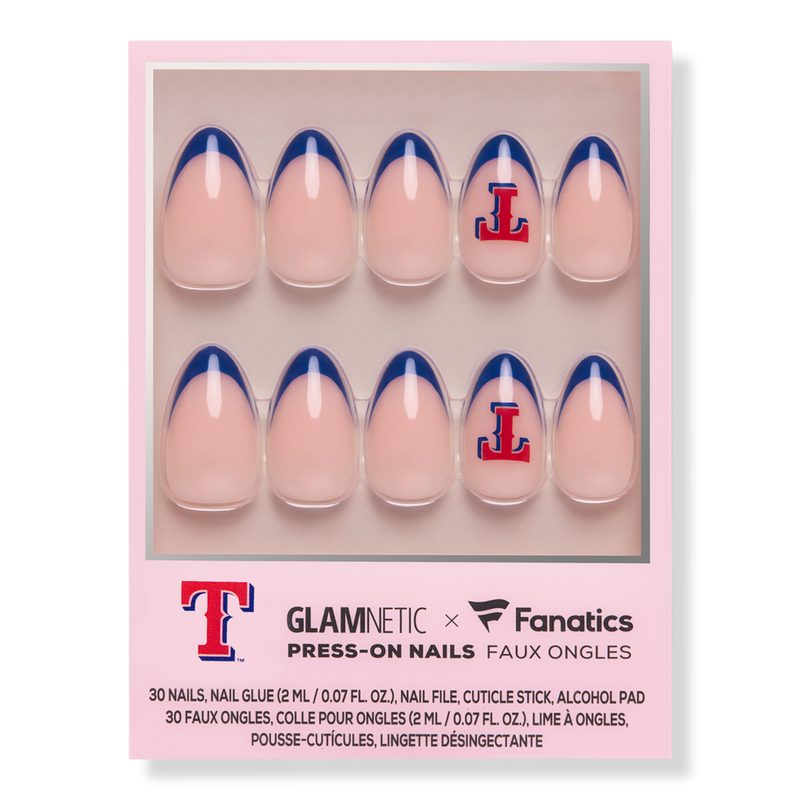 Texas Rangers Press-On Nails - Texas Rangers