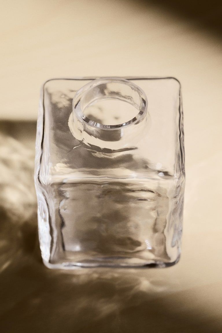 Textured-Glass Bud Vase