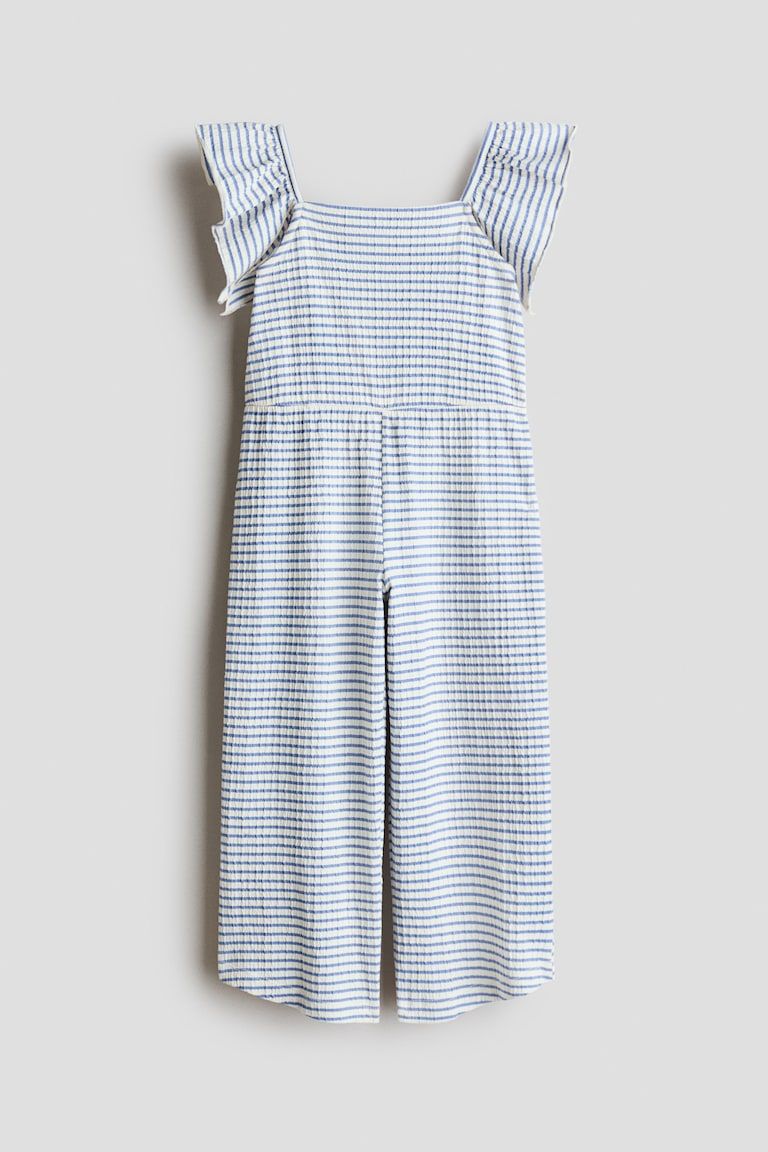 Textured Jersey Jumpsuit