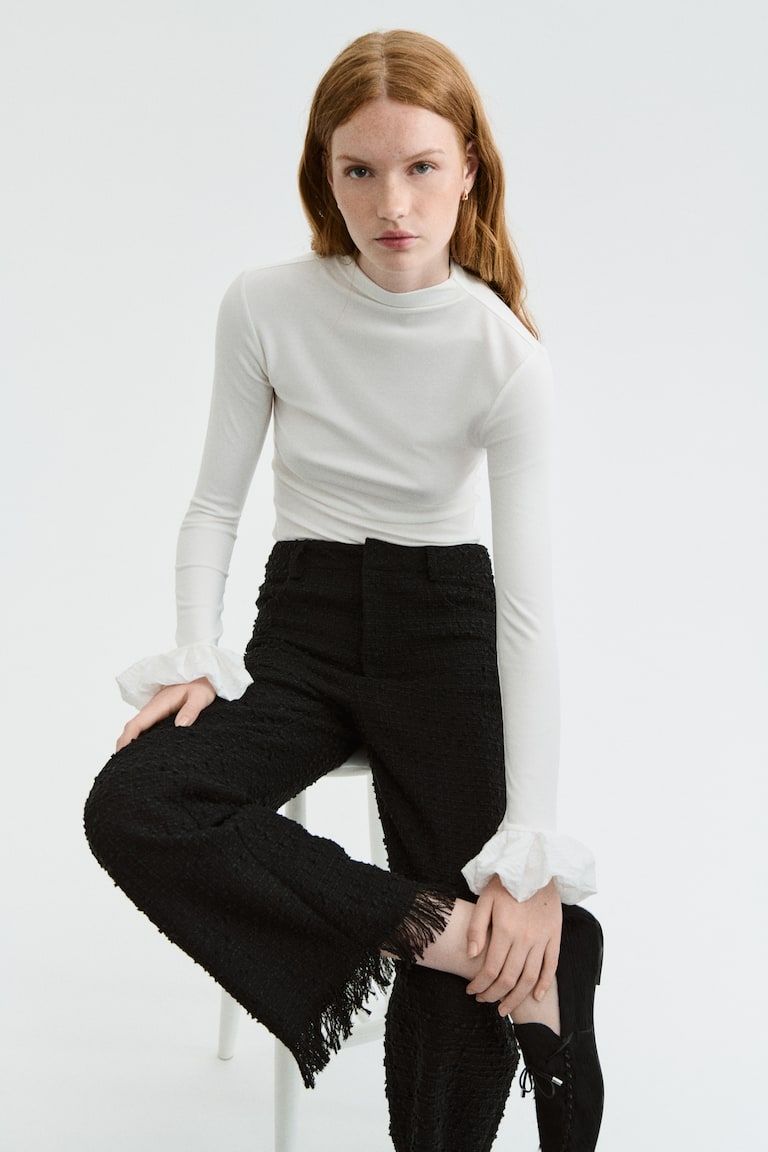 Textured Pants