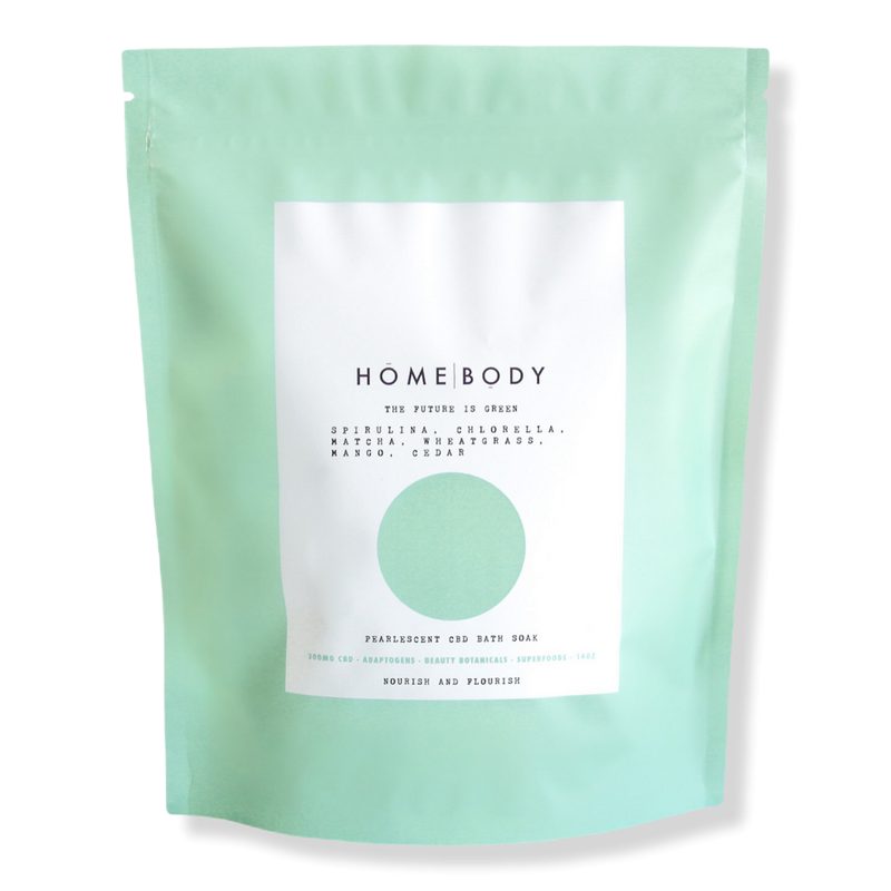 The Future is Green Pearlescent CBD Bath Bomb Soak - 14.0 oz