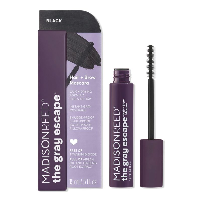 The Gray Escape Hair and Brow Mascara - Black