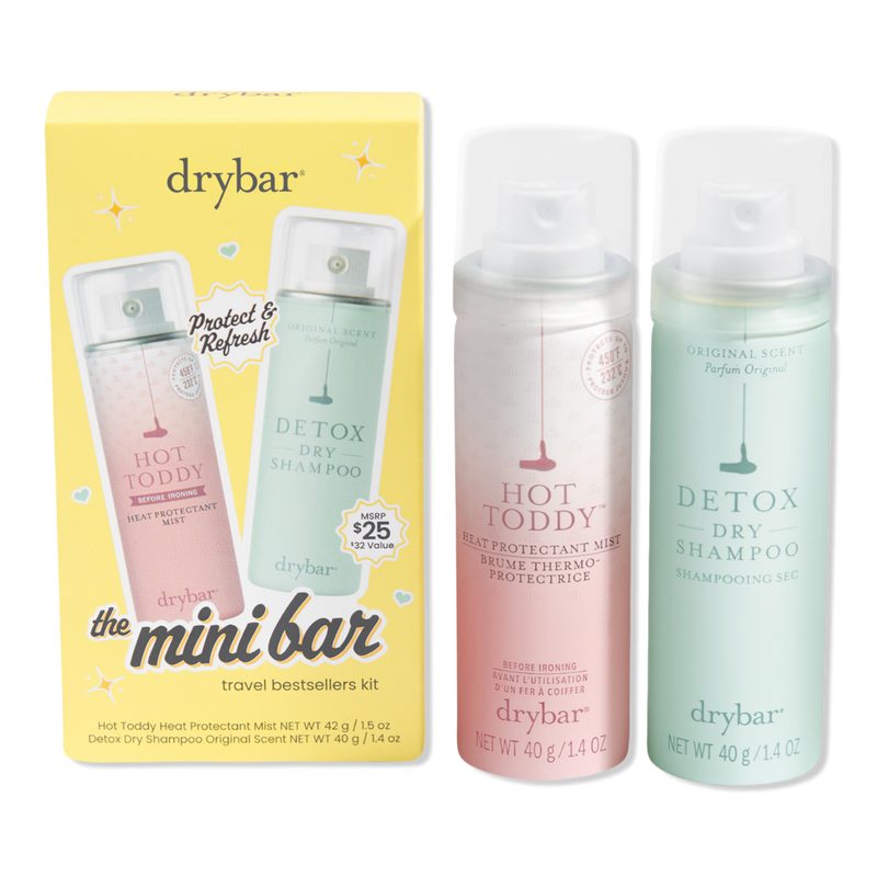 The Mini Bar Travel Hair Bestsellers Kit