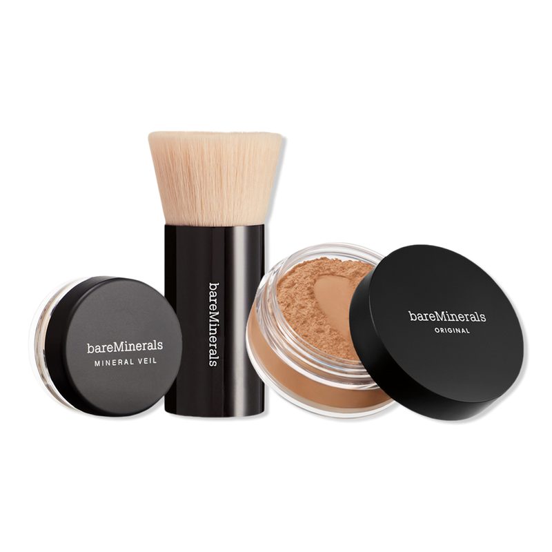 The ORIGINAL Get Started Kit 3-Piece Mineral Makeup Set - Medium Tan
