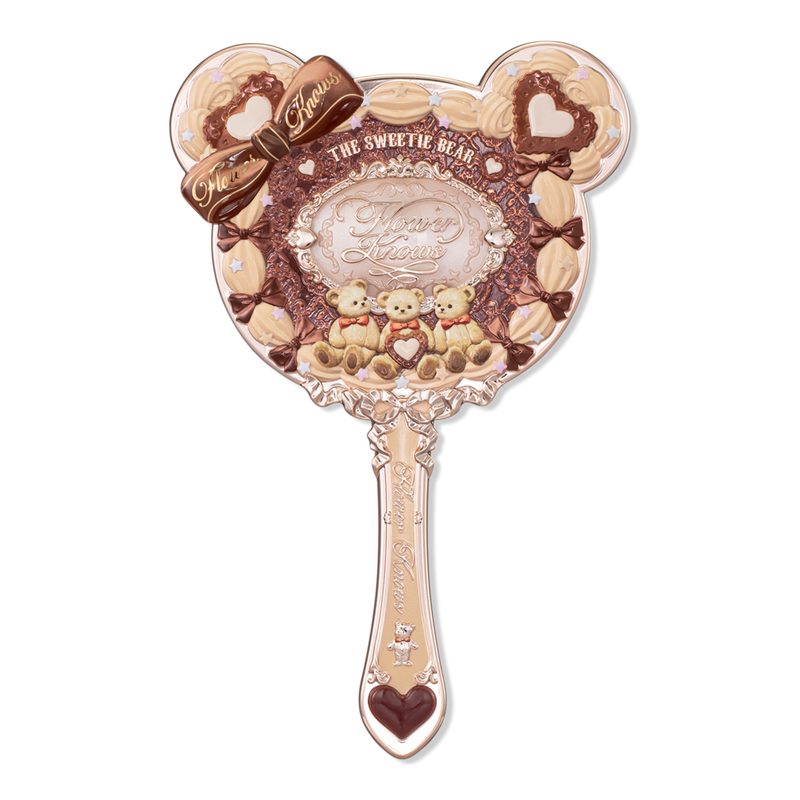 The Sweetie Bear Collection Hand Mirror - Caramel Brown