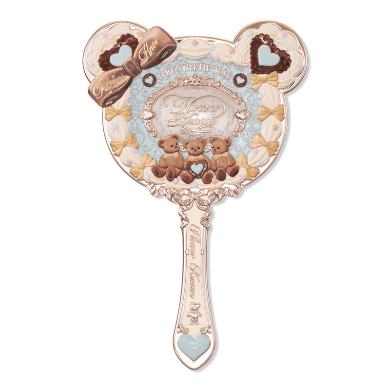 The Sweetie Bear Collection Hand Mirror - Minty Blue
