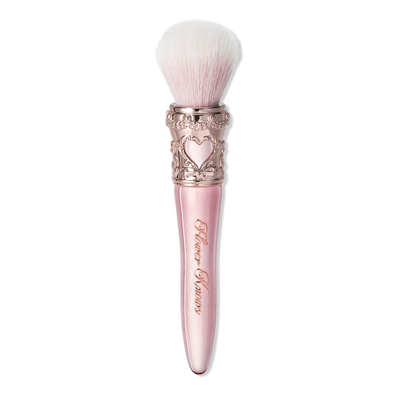 The Sweetie Bear Collection Rounded Blush Brush - Strawberry Pink