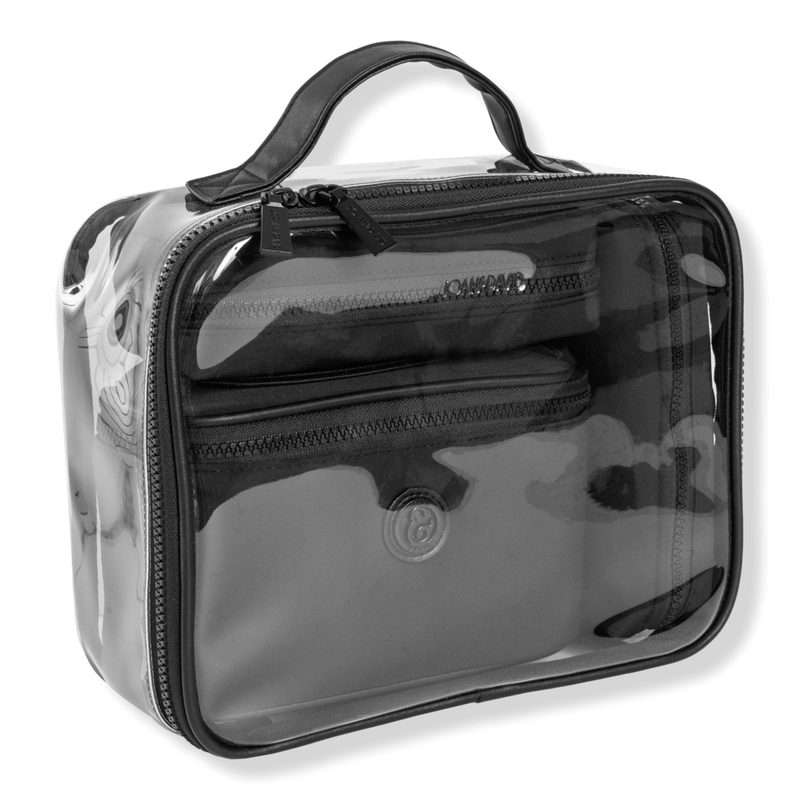 The Tonal Sport Nylon 4-Piece Clear Cosmetic Bag Set - Black