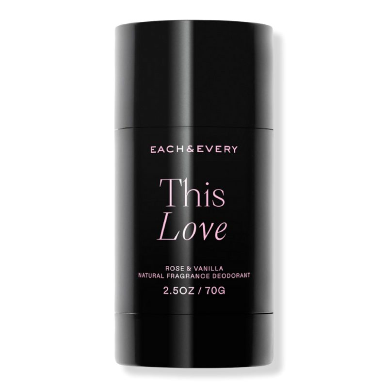This Love Rose & Vanilla Aluminum-Free Natural Fragrance Deodorant