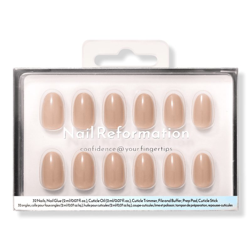 Thunder Gray Press On Nails
