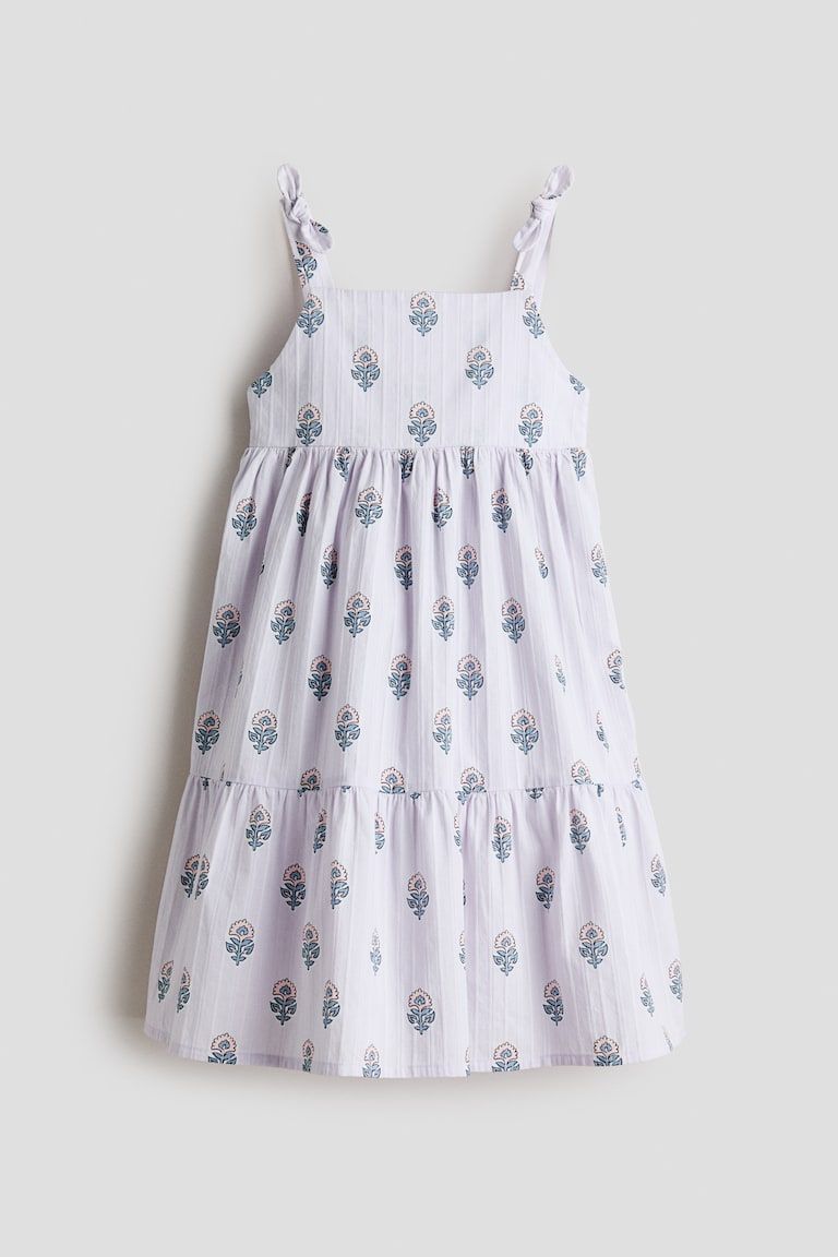 Tiered Cotton Dress