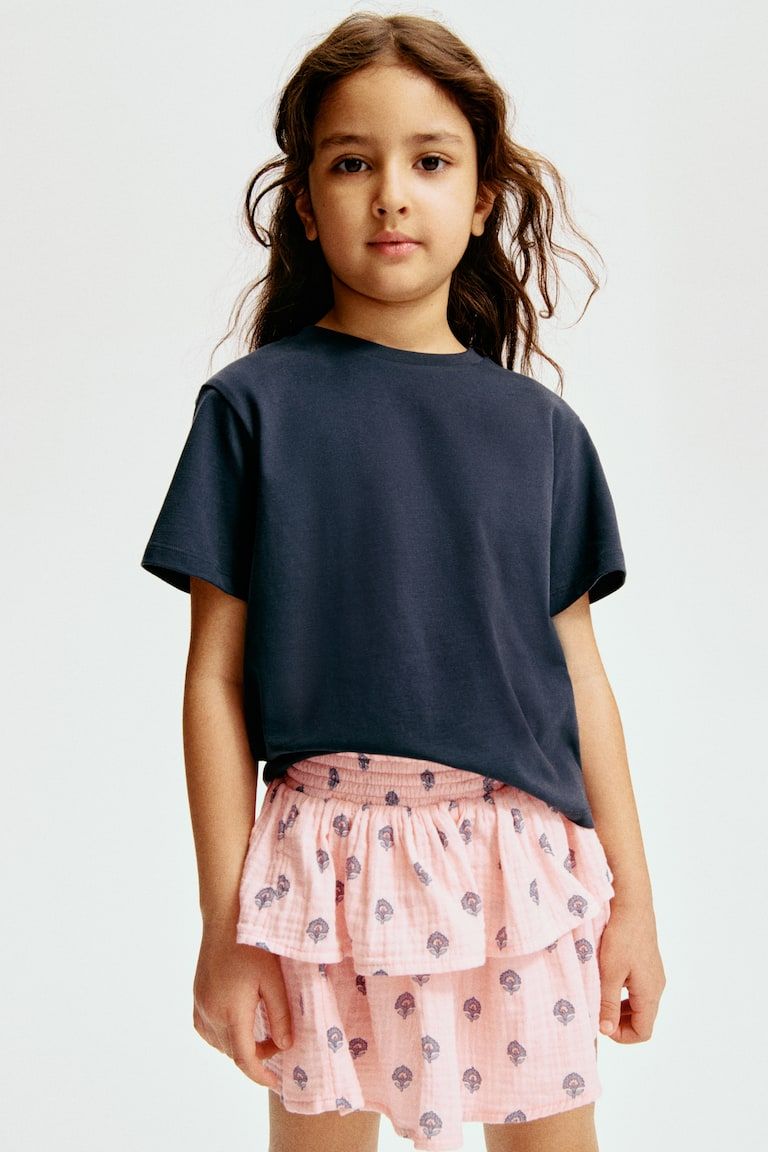 Tiered Muslin Skirt
